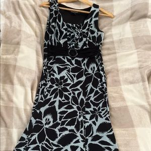 Ankle length flowy light dress for a night out to the movies or to dinner.